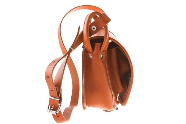 Torebka listonoszka skóra KEMER VOOC Vintage P26 Czarna