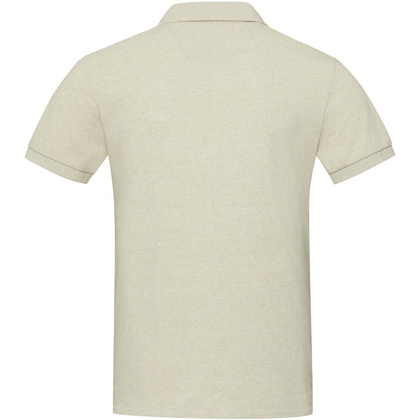 Emerald koszulka polo unisex z recyklingu z krótkim rękawem
