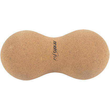 PODWÓJNA PIŁECZKA DO MASAŻU KORKOWA 6.5x13CM ENERO FIT