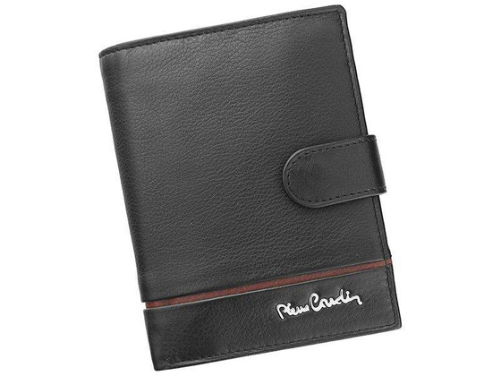 Portfel męski PIERRE CARDIN SAHARA TILAK15 331A Czarny / Czerwony