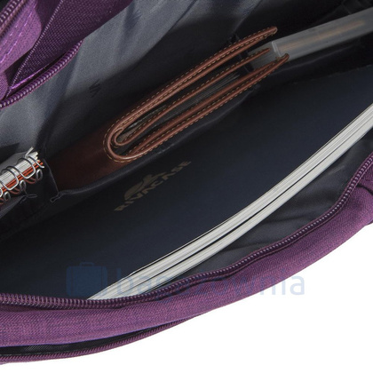 Torba na laptop 15.6'' RIVACASE Biscayne 8335 Fioletowa