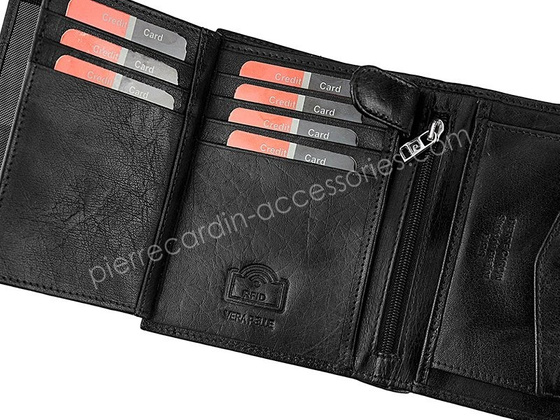 Portfel męski skórzany PIERRE CARDIN FOSSIL TILAK12 326 RFID Popiel