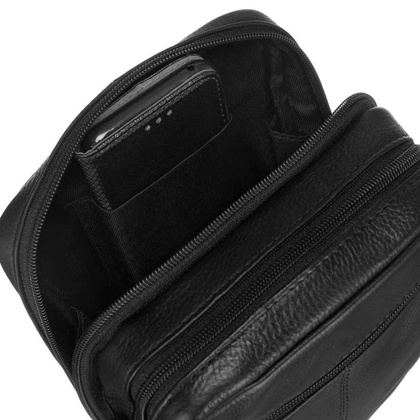 Listonoszka męska ze skóry naturalnej Peterson