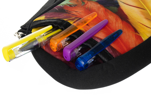 Etui kolorowe piórnik portmonetka dla dzieci