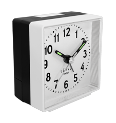 LAVVU Biały budzik SWEEP - 3 LATA GWARANCJA!