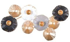 Świecznik metalowy podłużny na świece