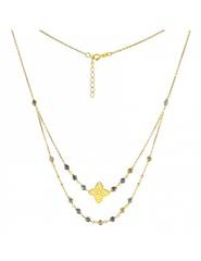 Naszyjnik Melody Labradoryt 925