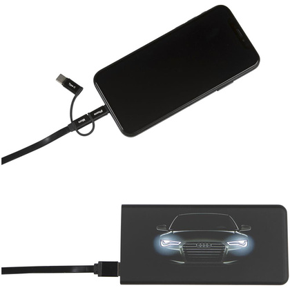 Powerbank z podświetlanym logo  - SCX.design P15
