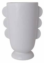 Wazon ceramiczny biały