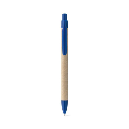 REMI. Długopis z papieru kraft z klipsem