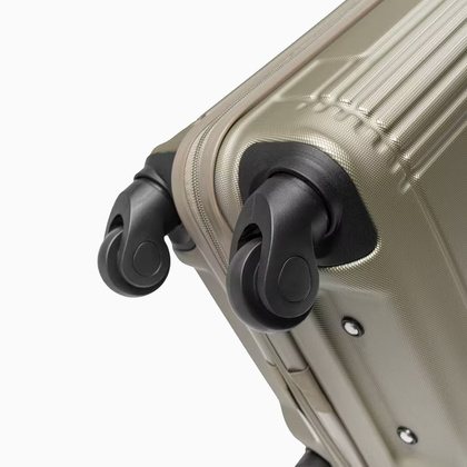 Duża walizka PUCCINI DUBLIN ABS029A 6C Szampańska