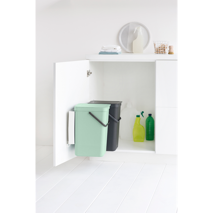 Kosz szafkowy Sort&Go 2x16l Jade Green/ Grey 214462