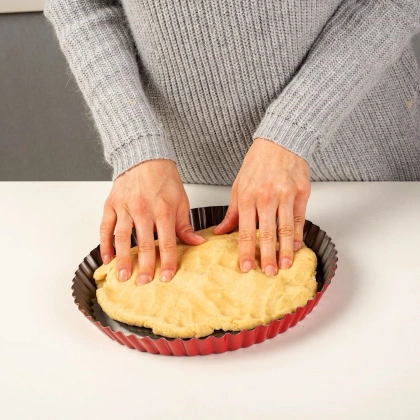 Forma do pieczenia ciasta tarty babki z kominem tortownica zestaw komplet form TAURUS