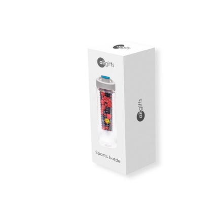 Butelka sportowa 800 ml Air Gifts UPOMINKARNIA Niebieski