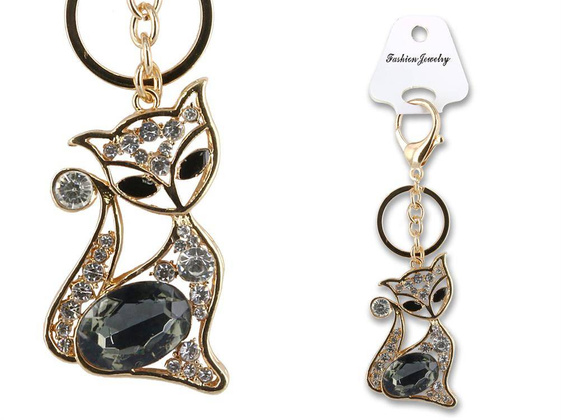 Przywieszka do torebki/Breloczek do kluczy - kot