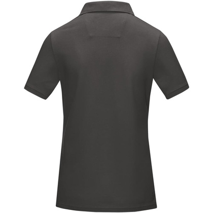 Damska organiczna koszulka polo Graphite z certyfikatem GOTS