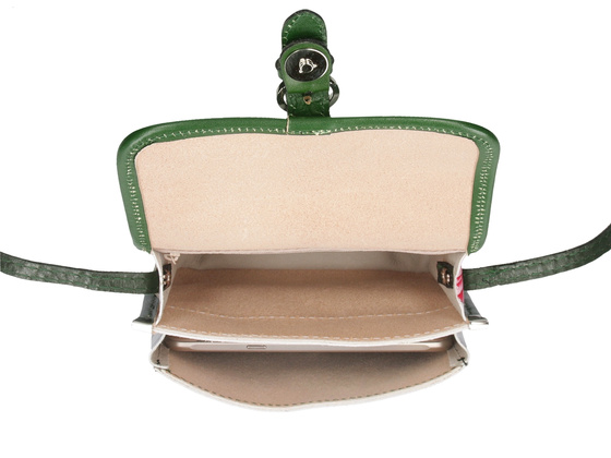 Torebka damska skórzana KEMER 112 FL Granatowy