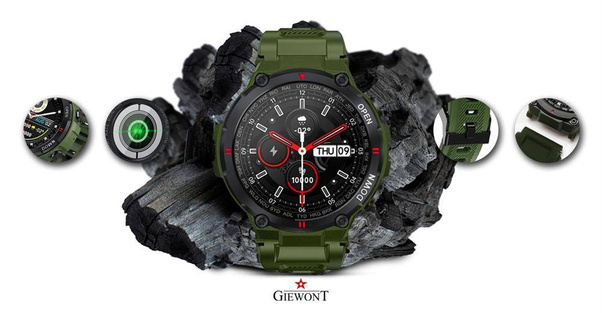 Smartwatch Giewont GW430-3 Zielony