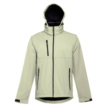 THC ZAGREB. Męska kurtka softshell z poliestru i elastanu