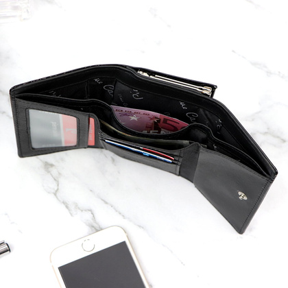 Pierre Cardin Skórzany portfel damski