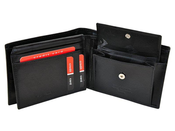 Portfel męski PIERRE CARDIN YS520.1 8806 RFID Czarny