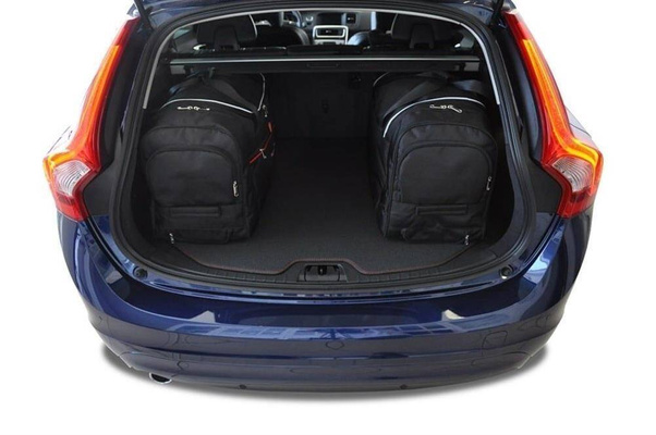 VOLVO V60 CROSS COUNTRY 2015-2018 TORBY DO BAGAŻNIKA 4 SZT KJUST