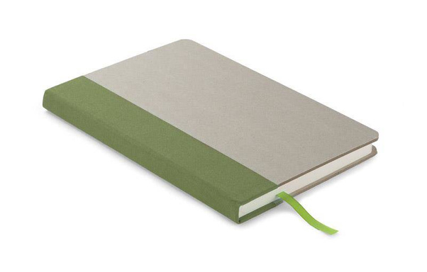 Notes KLAPP zawiera 96 kartek w linie Zielony