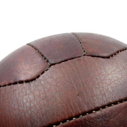 Piłka  skórzana retro MT2017