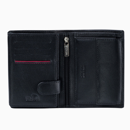 Portfel męski skórzany PUCCINI SORRENTO NA1907 1 Czarny