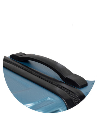 Bardzo mała walizka PELLUCCI RGL 885 XS 40x25x20 ŚLIWKA
