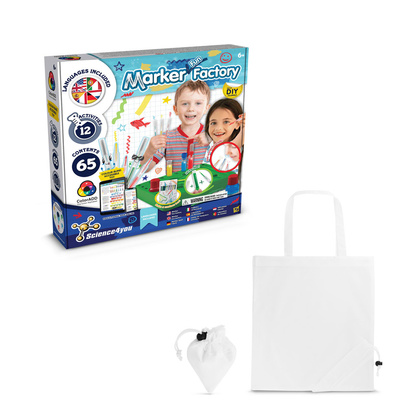 DIY Pen Factory Kit II. Gra edukacyjna dostarczany ze składaną torbą prezentową