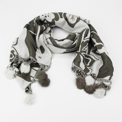 Szal PIERRE CARDIN S282 Popiel