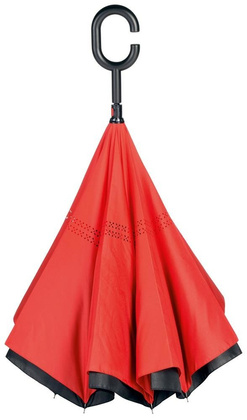 Parasol KEMER FLIPPED Czerwony / Czarny