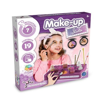 Makeup Studio Kit II. Gra edukacyjna dostarczany ze składaną torbą prezentową