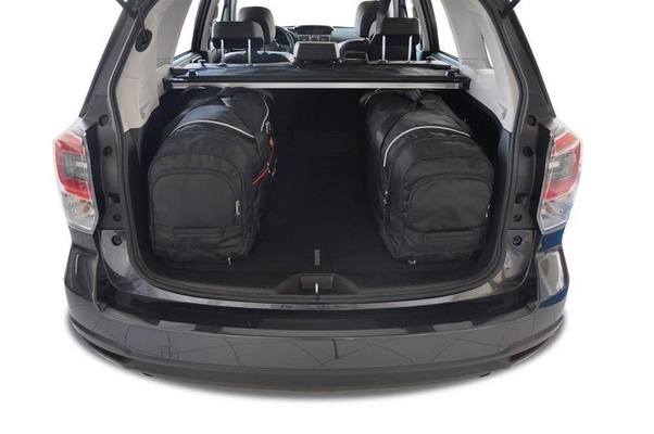 SUBARU FORESTER 2012+ TORBY DO BAGAŻNIKA 4 SZT KJUST