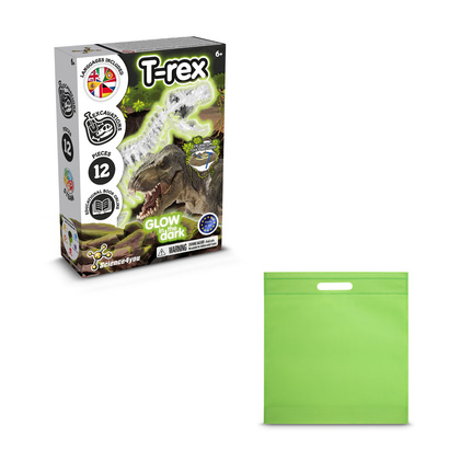Fossil Excavation Kit IV. Gra edukacyjna dostarczany z torebką prezentową z włókniny