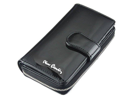 Portfel damski skórzany PIERRE CARDIN 05 LINE 116 Czarny