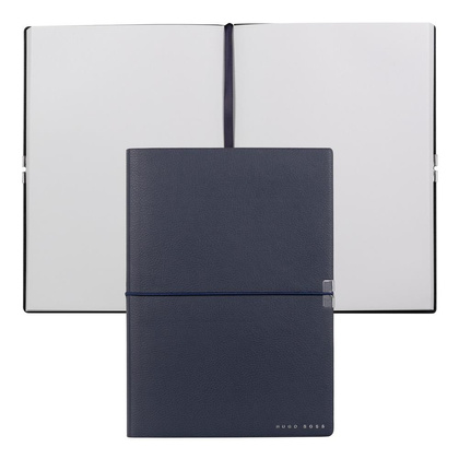 Notatnik Hugo Boss A5 Elegance Storyline Navy Plain