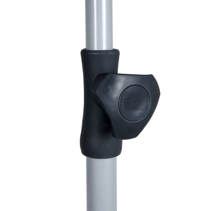 Parasol plażowy ogrodowy łamany regulowany brązowy 176 cm