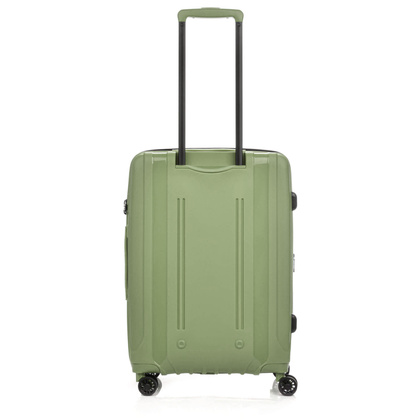 Średnia walizka SwissBags Tourist 65 cm zielony