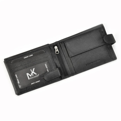 Portfel męski PELLUCCI CC 5600B Czarno Niebieski