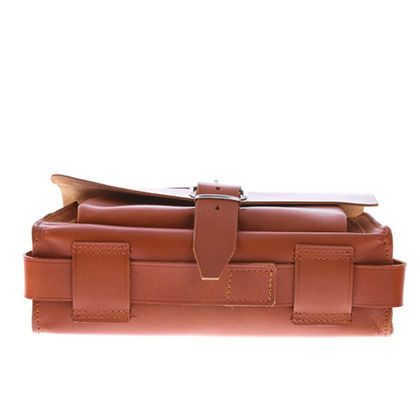 Listonoszka skórzana KEMER VOOC Vintage  P32 Beżowa