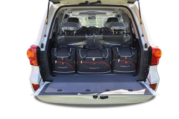 TOYOTA LAND CRUISER V8 2010-2017 TORBY DO BAGAŻNIKA 6 SZT KJUST