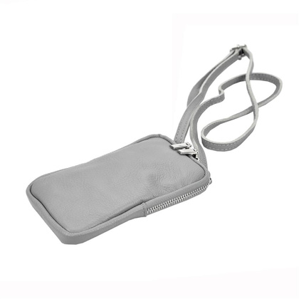 Saszetka damska skórzana KEMER MOBI-1 Camel