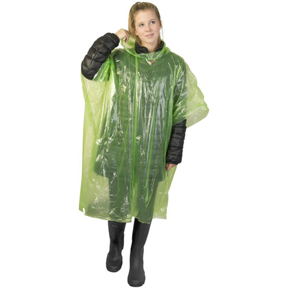 Poncho przeciwdeszczowe Ziva Zielony