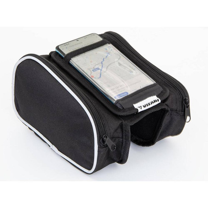 Sakwa torba rowerowa na ramę z etui na telefon  K-076