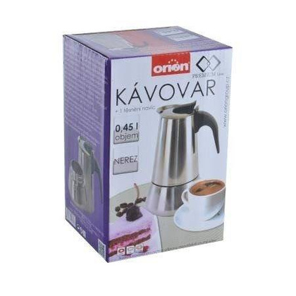 Kawiarka stalowa zaparzacz do kawy 0,45 l ORION