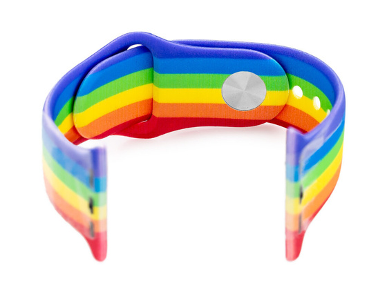 Apple Watch pasek U23 - tęczowy - 38/40mm