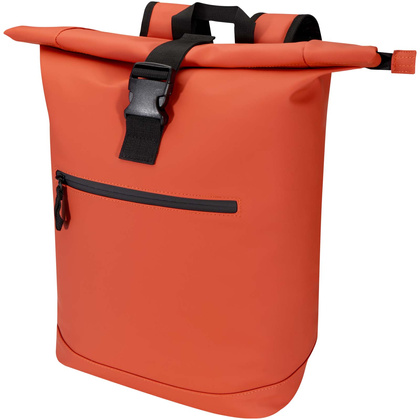 Resi Plus plecak na 15-calowego laptopa o pojemności 18 l z recyklingu, z certyfikatem GRS i zwijaną górną częścią