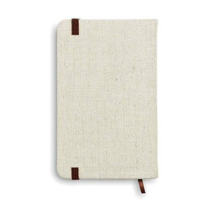 Notes A6 z płócienną okładką